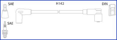 HITACHI 134484 - Augstsprieguma vadu komplekts adetalas.lv