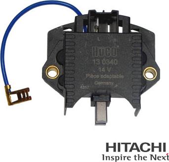 HITACHI 2500340 - Ģeneratora sprieguma regulators adetalas.lv