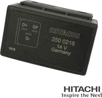 HITACHI 2500216 - Ģeneratora sprieguma regulators adetalas.lv