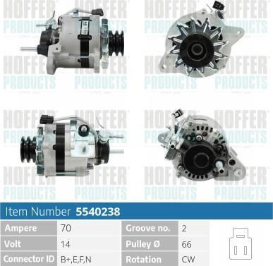 Hoffer H5540238 - Ģenerators adetalas.lv