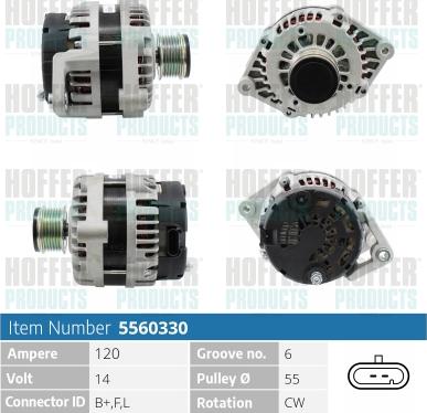 Hoffer H5560330 - Ģenerators adetalas.lv