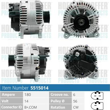 Hoffer H5515014 - Ģenerators adetalas.lv