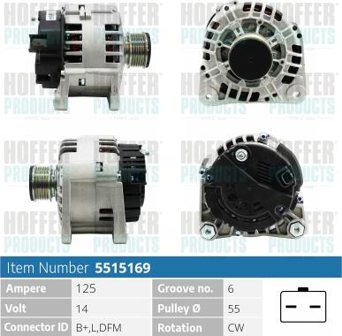 Hoffer H5515169 - Ģenerators adetalas.lv