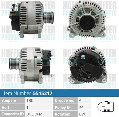 Hoffer H5515217 - Ģenerators adetalas.lv