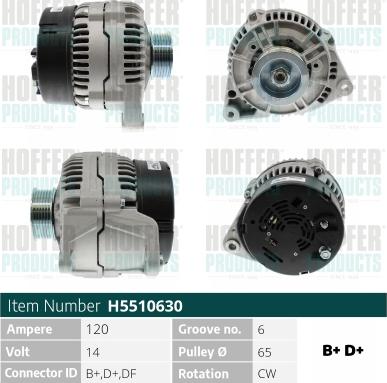 Hoffer H5510630 - Ģenerators adetalas.lv