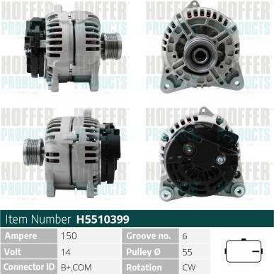 Hoffer H5510399P - Ģenerators adetalas.lv