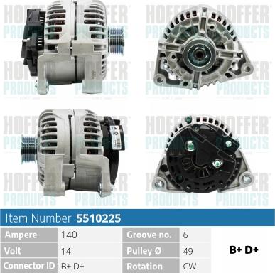 Hoffer H5510225P - Ģenerators adetalas.lv