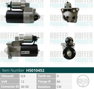 Hoffer H5010452 - Starteris adetalas.lv