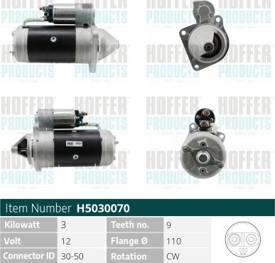 Hoffer H5010372 - Starteris adetalas.lv