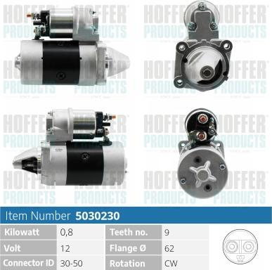 Hoffer H5030230 - Starteris adetalas.lv