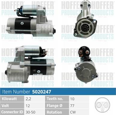 Hoffer H5020247 - Starteris adetalas.lv