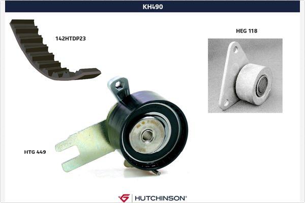 Hutchinson KH 490 - Zobsiksnas komplekts adetalas.lv