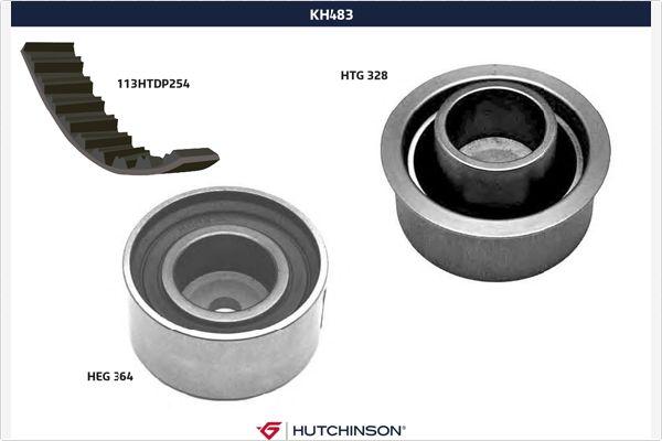 Hutchinson KH 483 - Zobsiksnas komplekts adetalas.lv