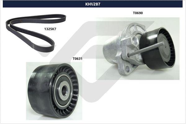 Hutchinson KHV 287 - Ķīļrievu siksnu komplekts adetalas.lv