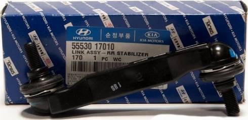 Hyundai 55530-17010 - Stiepnis / Atsaite, Stabilizators adetalas.lv