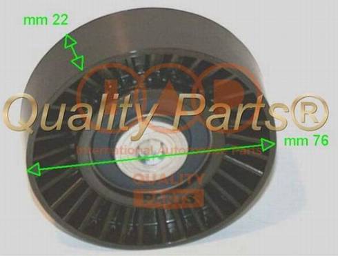 IAP QUALITY PARTS 12721155G - Parazīt / Vadrullītis, Ķīļrievu siksna adetalas.lv