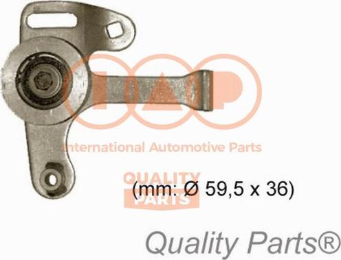 IAP QUALITY PARTS 12722030G - Spriegotājrullītis, Gāzu sadales mehānisma piedziņas siksna adetalas.lv