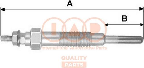 IAP QUALITY PARTS 810-14072 - Kvēlsvece adetalas.lv