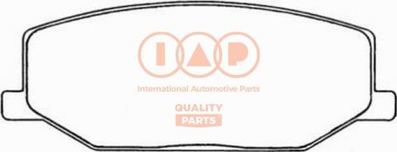 IAP QUALITY PARTS 704-16020P - Bremžu uzliku kompl., Disku bremzes adetalas.lv