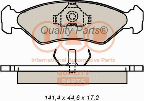 IAP QUALITY PARTS 704-11012 - Bremžu uzliku kompl., Disku bremzes adetalas.lv