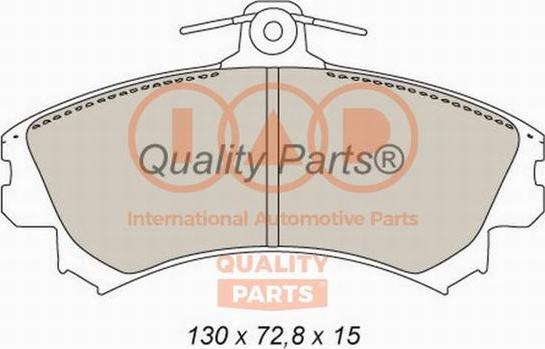 IAP QUALITY PARTS 704-12095X - Bremžu uzliku kompl., Disku bremzes adetalas.lv