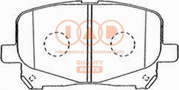 IAP QUALITY PARTS 704-17072P - Bremžu uzliku kompl., Disku bremzes adetalas.lv