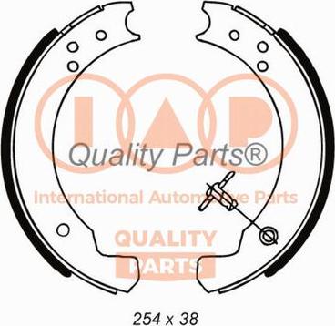 IAP QUALITY PARTS 705-14030 - Bremžu loku komplekts adetalas.lv