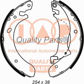 IAP QUALITY PARTS 705-14070 - Bremžu loku komplekts adetalas.lv