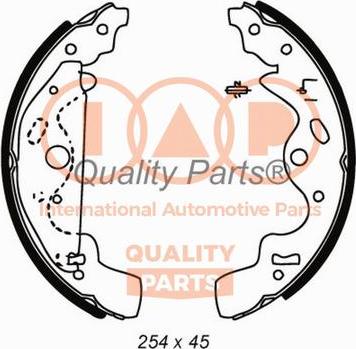 IAP QUALITY PARTS 705-14071 - Bremžu loku komplekts adetalas.lv