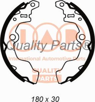 IAP QUALITY PARTS 705-16080 - Bremžu loku komplekts adetalas.lv