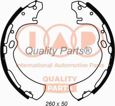 IAP QUALITY PARTS 705-13041 - Bremžu loku komplekts adetalas.lv