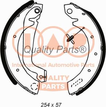 IAP QUALITY PARTS 705-13042 - Bremžu loku komplekts adetalas.lv