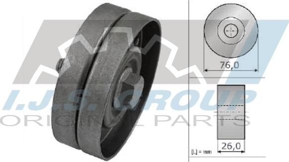 IJS GROUP 93-1198 - Parazīt / Vadrullītis, Ķīļrievu siksna adetalas.lv