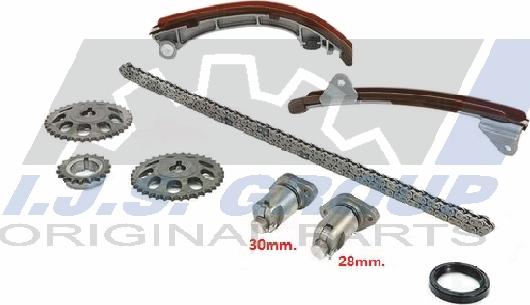 IJS GROUP 40-1013FK - Sadales vārpstas piedziņas ķēdes komplekts adetalas.lv