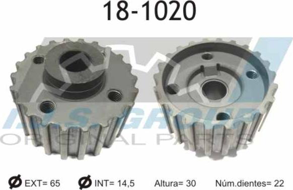 IJS GROUP 18-1020 - Zobrats, Kloķvārpsta adetalas.lv