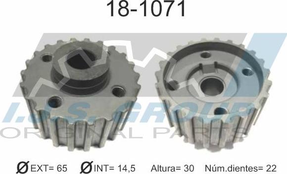 IJS GROUP 18-1071 - Zobrats, Kloķvārpsta adetalas.lv