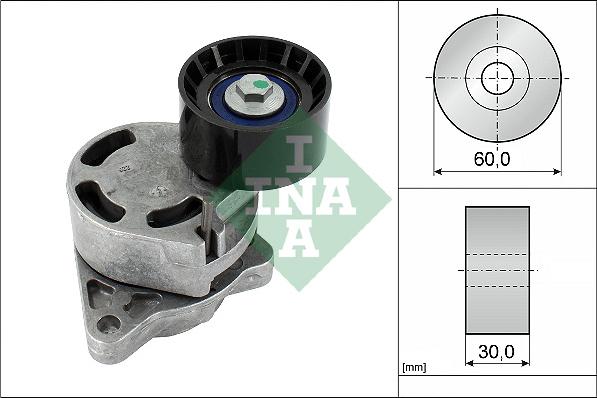 INA 534 0181 10 - Siksnas spriegotājs, Ķīļsiksna adetalas.lv