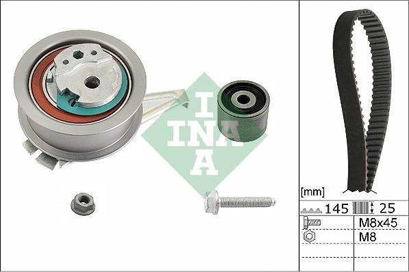 INA 530 0665 10 - Zobsiksnas komplekts adetalas.lv