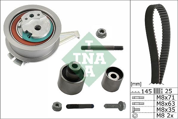 INA 530 0759 10 - Zobsiksnas komplekts adetalas.lv