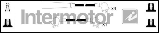 INTERMOTOR 83089 - Augstsprieguma vadu komplekts adetalas.lv