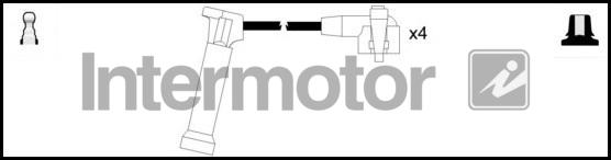 INTERMOTOR 83080 - Augstsprieguma vadu komplekts adetalas.lv