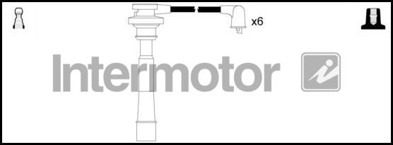 INTERMOTOR 76043 - Augstsprieguma vadu komplekts adetalas.lv