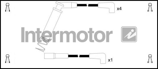 INTERMOTOR 73976 - Augstsprieguma vadu komplekts adetalas.lv