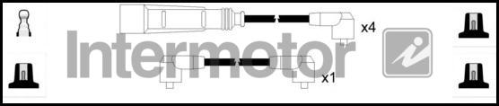 INTERMOTOR 73477 - Augstsprieguma vadu komplekts adetalas.lv