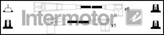 INTERMOTOR 73538 - Augstsprieguma vadu komplekts adetalas.lv