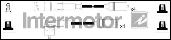 INTERMOTOR 73653 - Augstsprieguma vadu komplekts adetalas.lv