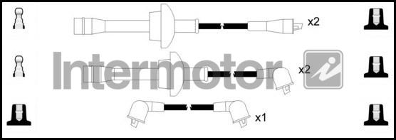 INTERMOTOR 73603 - Augstsprieguma vadu komplekts adetalas.lv