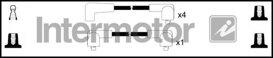 INTERMOTOR 73065 - Augstsprieguma vadu komplekts adetalas.lv