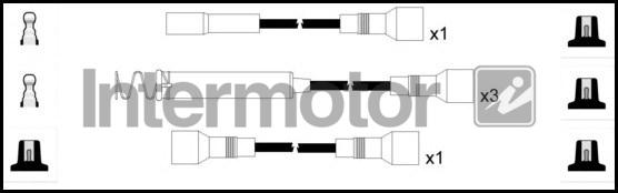 INTERMOTOR 73037 - Augstsprieguma vadu komplekts adetalas.lv