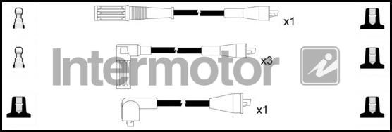 INTERMOTOR 73172 - Augstsprieguma vadu komplekts adetalas.lv